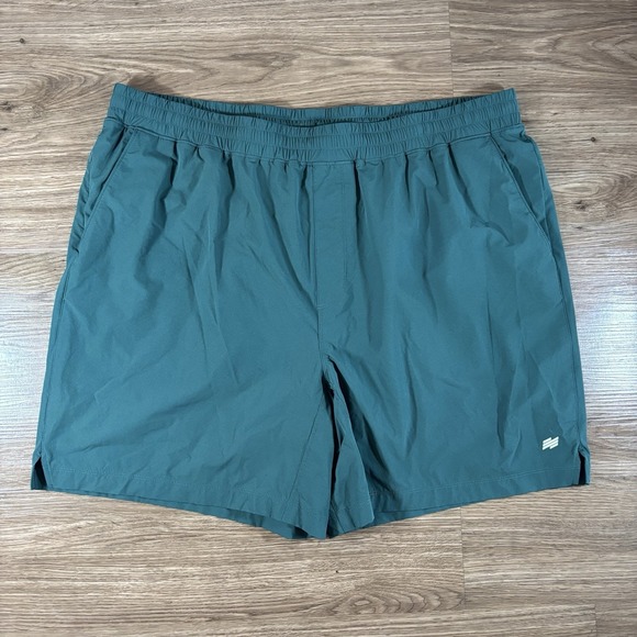 Good Good Golf Green Performance Athletic Drawstring Lined Woven Shorts Size XXL - Picture 1 of 7